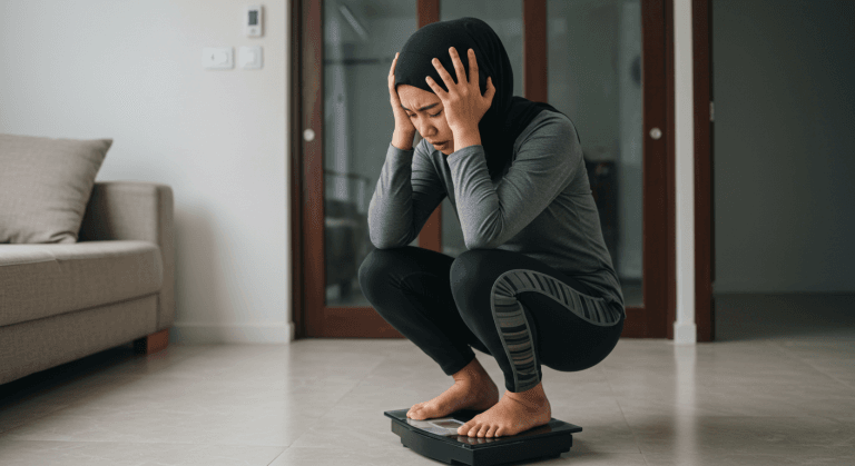 5 Sebab Kenapa Berat Badan Susah Nak Turun Walaupun Dah Diet